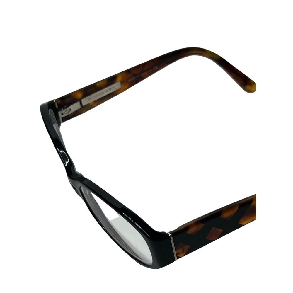 Burberry B 2118 3329 Eyeglasses Glasses Black w/ Plaid Temples 50mm (Small) - Picture 3 of 6